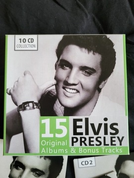 ELVIS PRESLEY  kolekcja 15 albumów, 10 xCD 