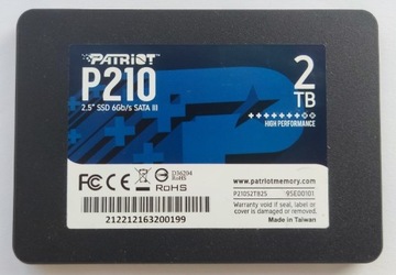 Dysk SSD Patriot P210 2TB