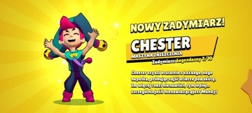 KONTO BRAWL STARS *CHESTER* GEMY, SKINY