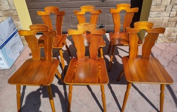 Krzesła kuchenne model "Bernau"