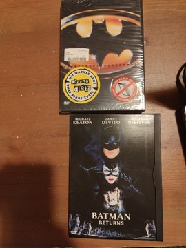 Zestaw dvd Batman folia i powrót Batmana nowy 