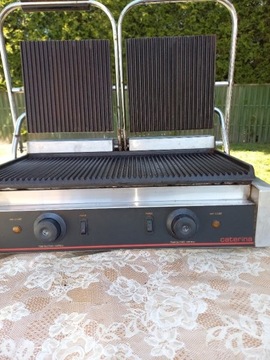 Grill podwójny ryflowany,  3.6 kW Caterina