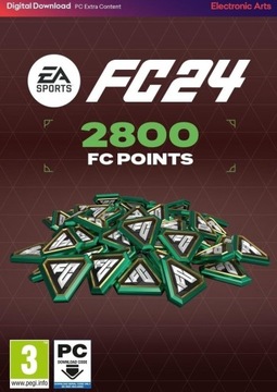 EA SPORTS FC 24 - 2800 Ultimate Team Points (PC) 