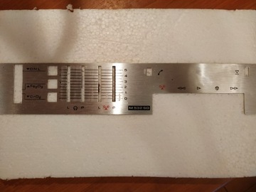 UNITRA magnetofon M 532 nakładka wierzch panel