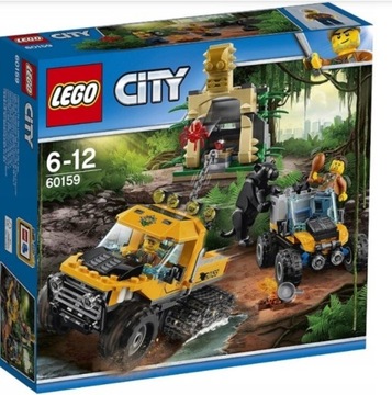 LEGO City 60159 Misja półgąsienicowej terenówki