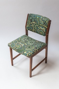 Krzesło tapicerowane PRL (typ 200-213B) retro vint