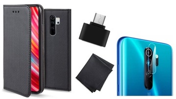 Etui Redmi Note 8 Pro + Adapter + szkło + ścierecz