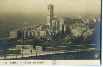 Assisi. S. Chiara dal Pincio, Włochy, Asyż