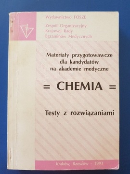 Materiały przygotowawcze chemia testy 