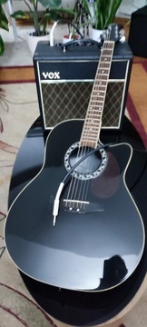 Gitara Applause Ovation plus kabel Fender