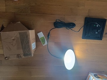 lampa wisząca solarna LED ogrodowa do altany