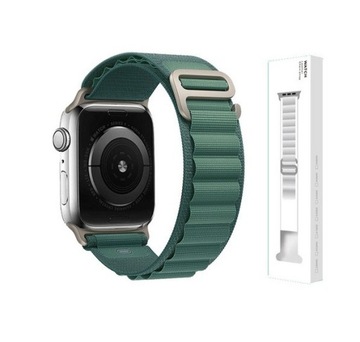 PASEK ALPINE DO APPLE WATCH 42/44/45/49mm Zielony