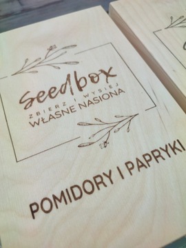 Seedbox POMIDORY I PAPRYKI na nasiona grawer