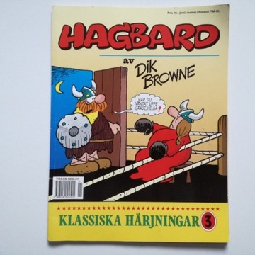 Hagbard Komiks szwedzki Wikingowie