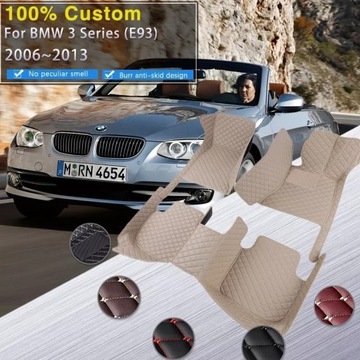 BMW e93 luksusowe maty pod dywaniki 