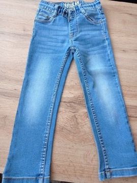 Spodnie jeansowe dla chłopca rozmiar 116