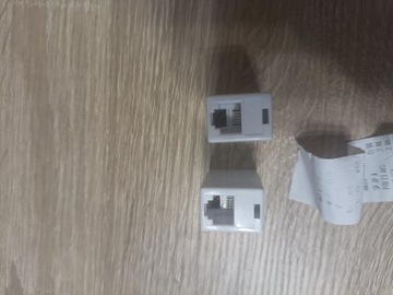 ADAPTER ROZDZIELACZ ŁĄCZNIK 2 GNIAZDA RJ11