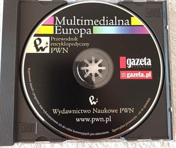 Dysk - Multimedialna Europa-Przew.encykl.,używ.