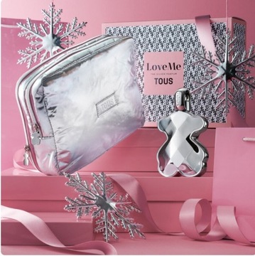 TOUS LOVE ME SILVER - 90ml + KOSMETYCZKA 