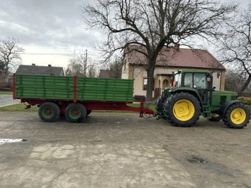 Przyczepa tandem wywrotka 12 ton John Deere 6600