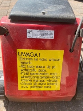 Sprzedam kosiarkę elektryczną