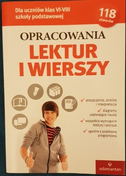 Opracowania lektur I wierszy kl. VI-VIII SP