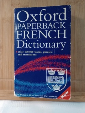 Oxford Paperback French Dictionary.