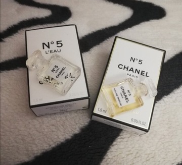 Chanel No5 Zestaw dwóch miniatur