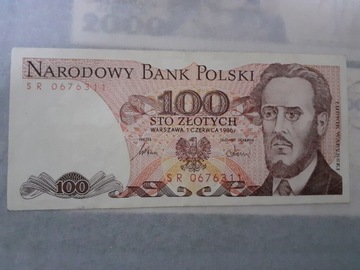 Banknot 100 zł polskie 