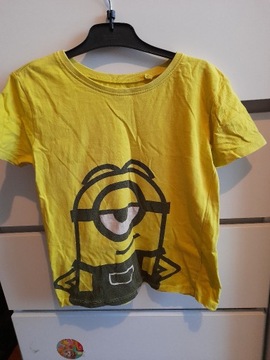 Koszulka T-shirt minions minionki 122 chłopca