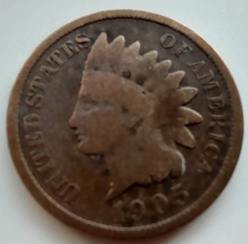 USA 1 cent  1905