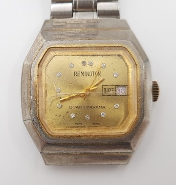 Stary zegarek mechaniczny kolekcja Remington
