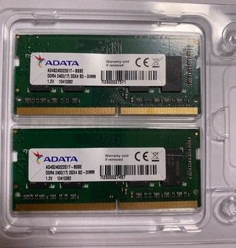 Pamięć ADATA 4GB (2x2GB) DDR4 (AD4S240022G17-BSSE)