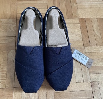 TOMS ALPARGATA - Mokasyny damskie 36,5