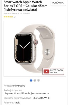 Apple Watch 7 Cellular LTE 45mm