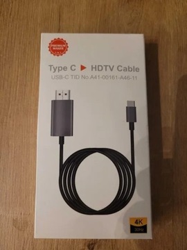 Kabel adapter przejściówka USB C do HDMI 4K MHL 2M