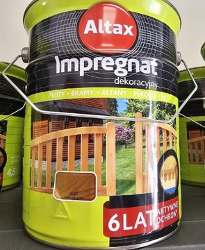 Altax Impregnat Dekoracyjny Dąb 4.5 L