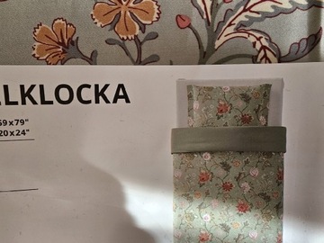 Ikea Nässelklocka pościel poszewki  zestaw posciel