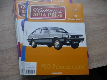 POLONEZ COUPE KULTOWE AUTA PRL-u NR 64 GAZETKA