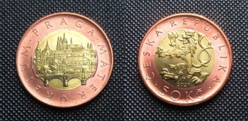 Czechy - 50 koron 2021 (mennicze)