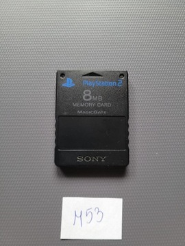 Oryginalna karta pamięci Sony PS2 SCPH-10020 Black