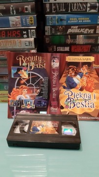 Piękna i Bestia  VHS. Disney