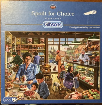 Puzzle GIBSONS 1000 Spoilt for Choice