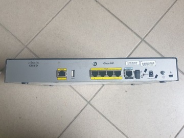 Cisco C881-K9 v01 + zasilacz