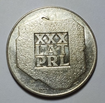 200 złotych  1974 , Ag 625 , XXX LAT PRL