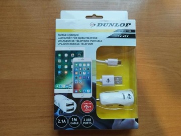 Dunlop Adapter Przejściówka ZAPALNICZKI USB MICRO