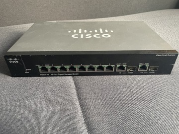 Switch zarządzalny Cisco SG300-10 10-port Gigabit