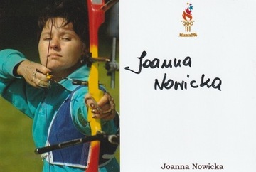 JOANNA NOWICKA - autograf