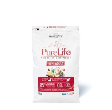 Pure Life Mini Adult 8kg + Gratis, Pokarm dla Psa 