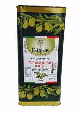 Włoska oliwa z oliwek 100% Extra Vergine puszka 5l